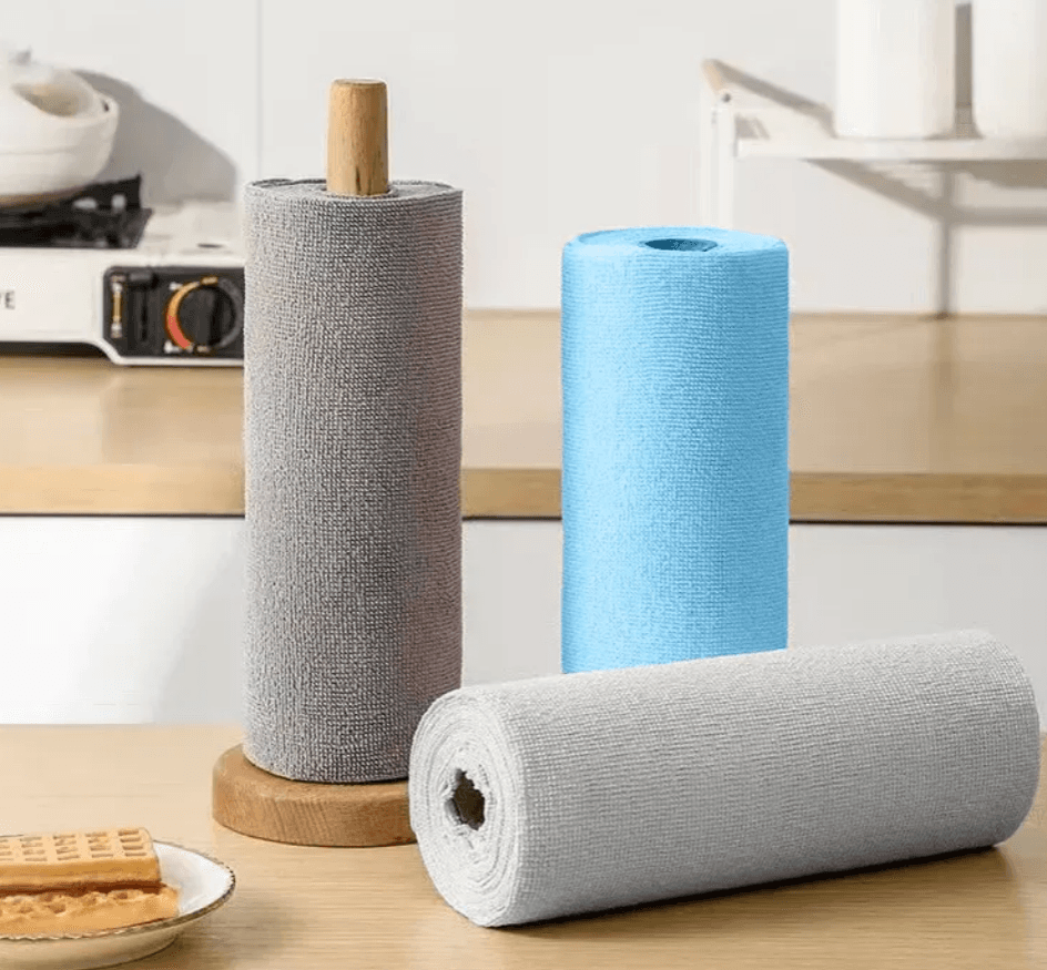 Microfibre cloth rolls